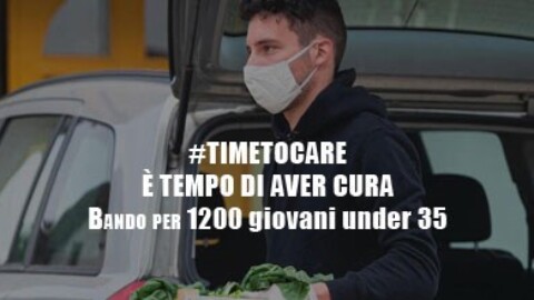 E’ stato pubblicato il Bando “Time to care”