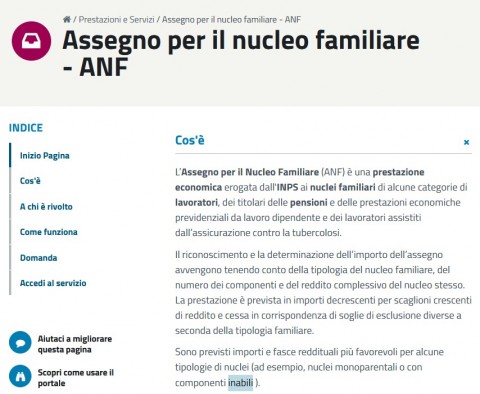Ultimi giorni per il bonus Famiglia